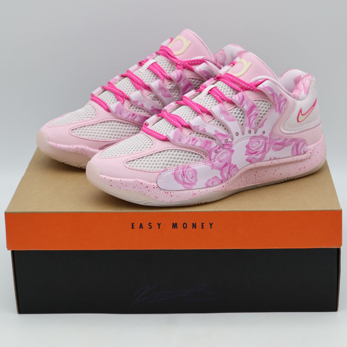 HV1999-600 Nike KD18 EP Aunt Pearl Pink Laser Fuchsia Glacier Blue (Men's)