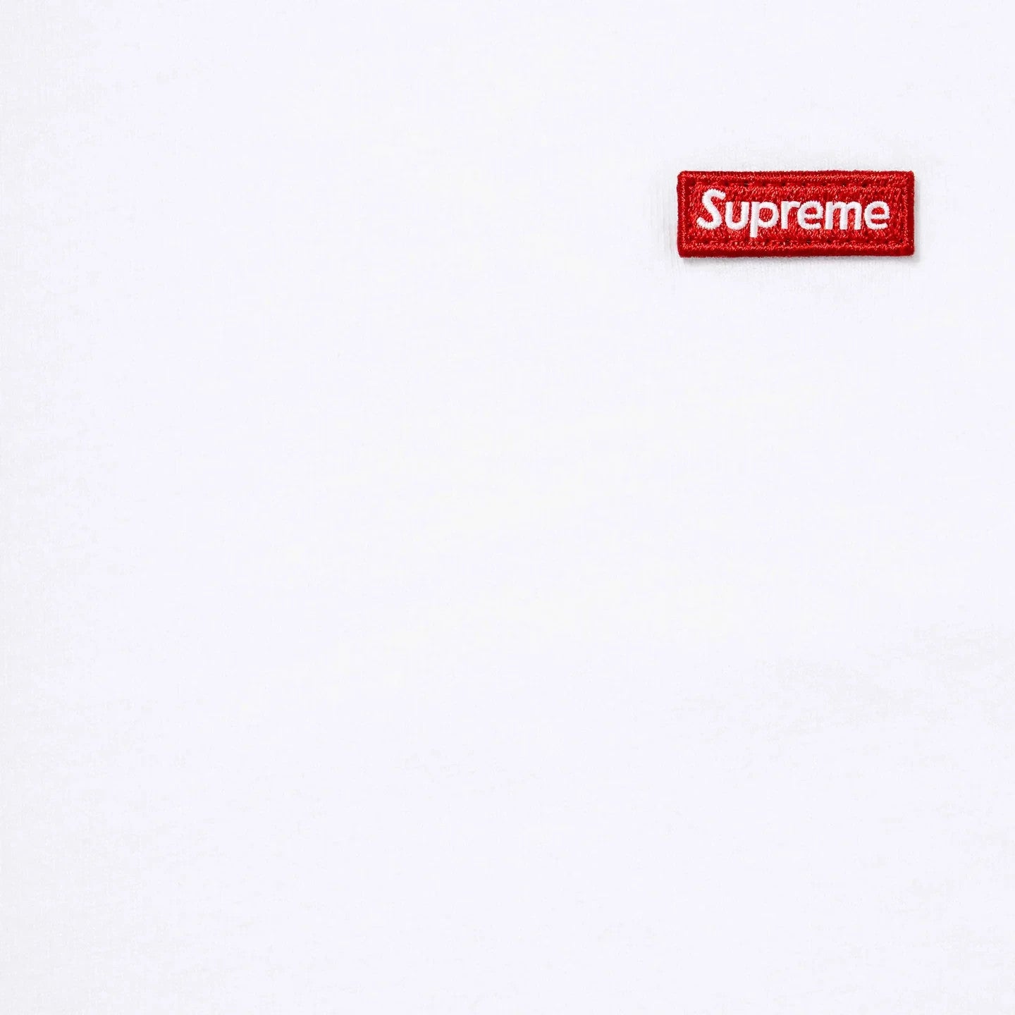 Supreme Small Box L/S Tee (26SS) White