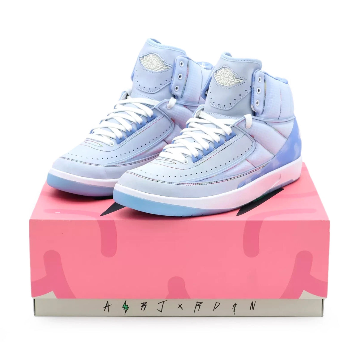 DQ7691-419 J Balvin Nike Air Jordan 2 Retro SP Celestine Blue White (Men's)
