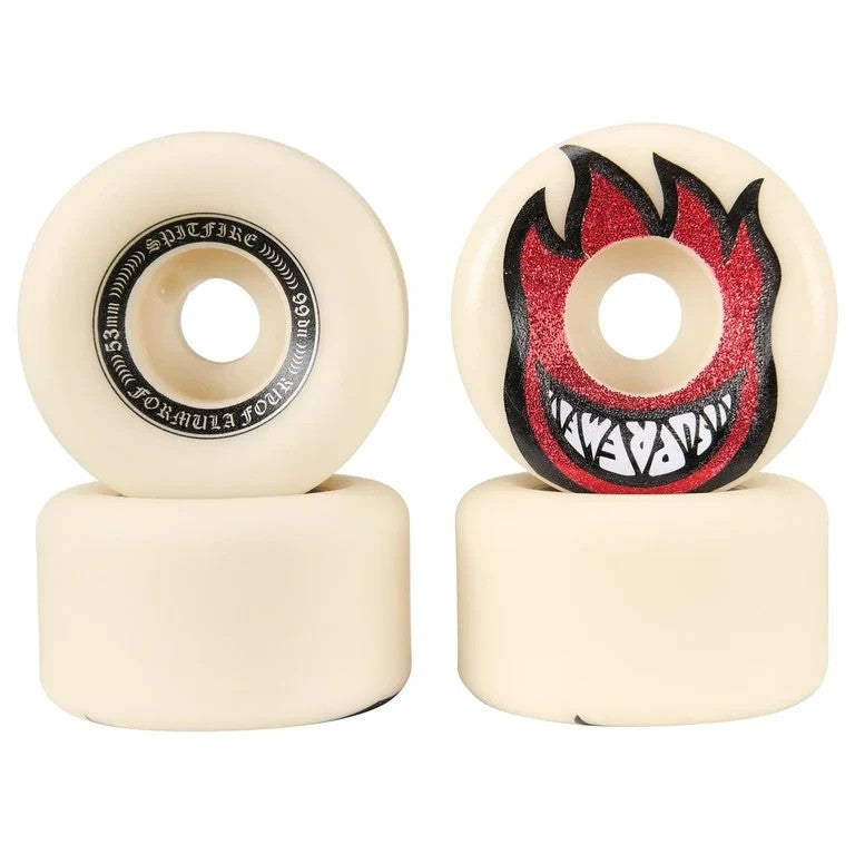 Supreme x Spitfire Glitter Formula Four Wheels (Set of 4) White