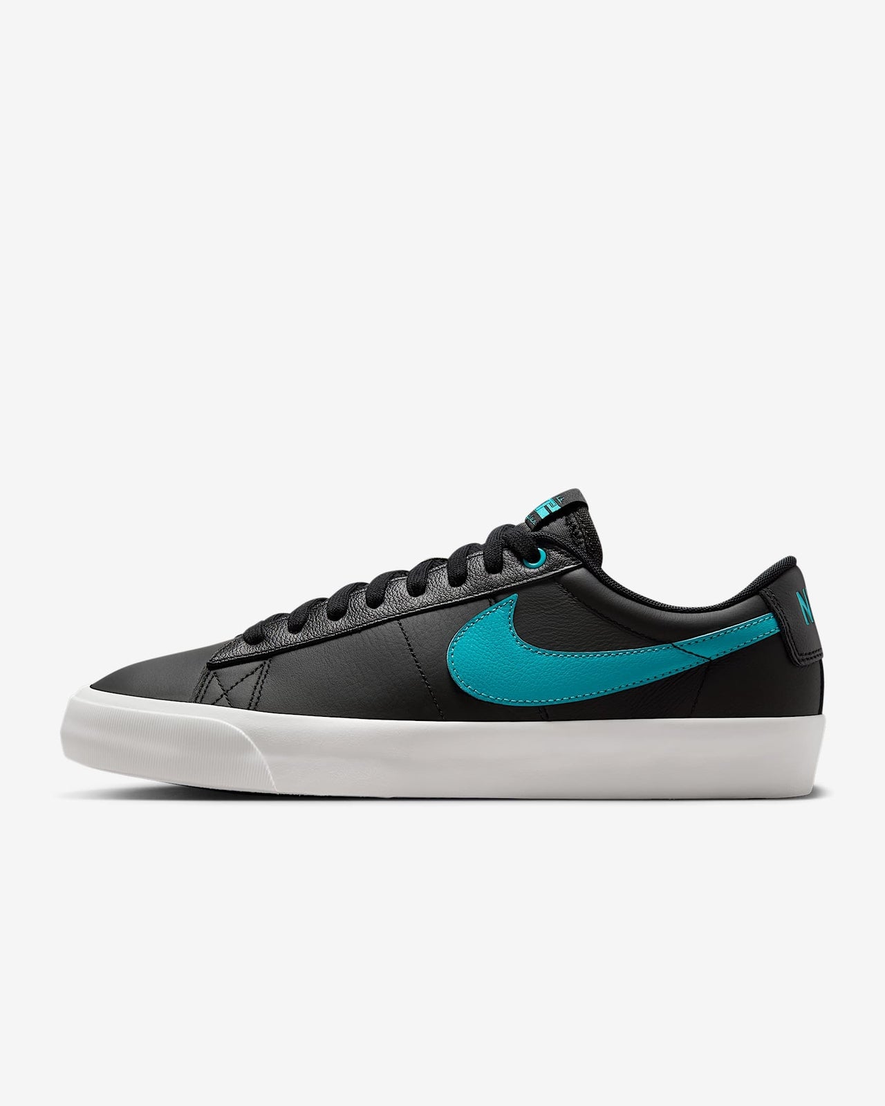 DV1226-001 Nike SB Blazer Low Pro GT Black Black Summit White Dusty (Men's)