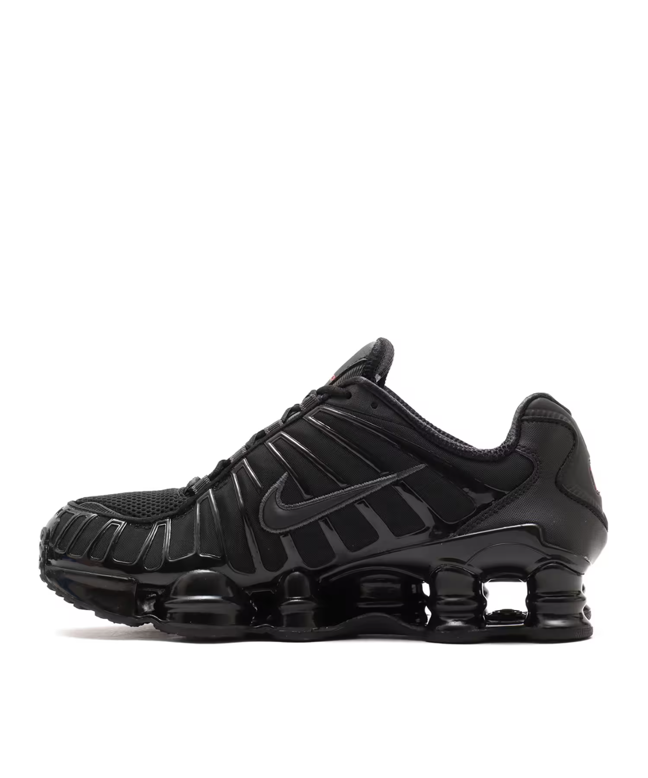 AV3595-002 Nike Shox TL Black Metallic Hematite Max Orange Black (Men's)