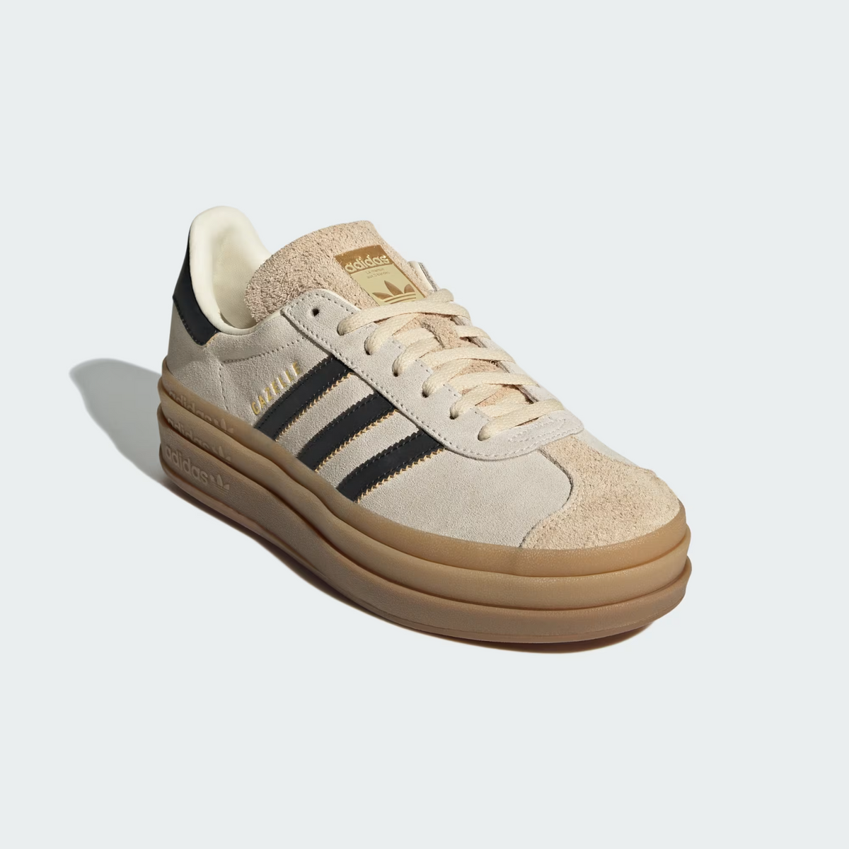 JS3892 adidas Originals Gazelle Bold Cream White Core Black (Women's)