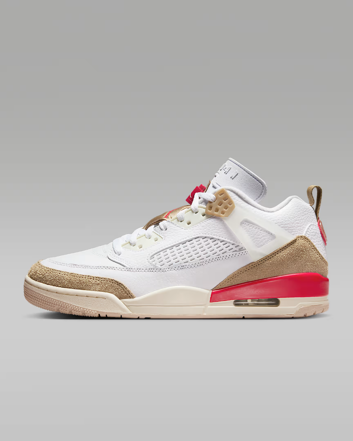 FQ1759-105 Nike Jordan Spizike Low White Desert Camo Sail Fire Red (Men's)