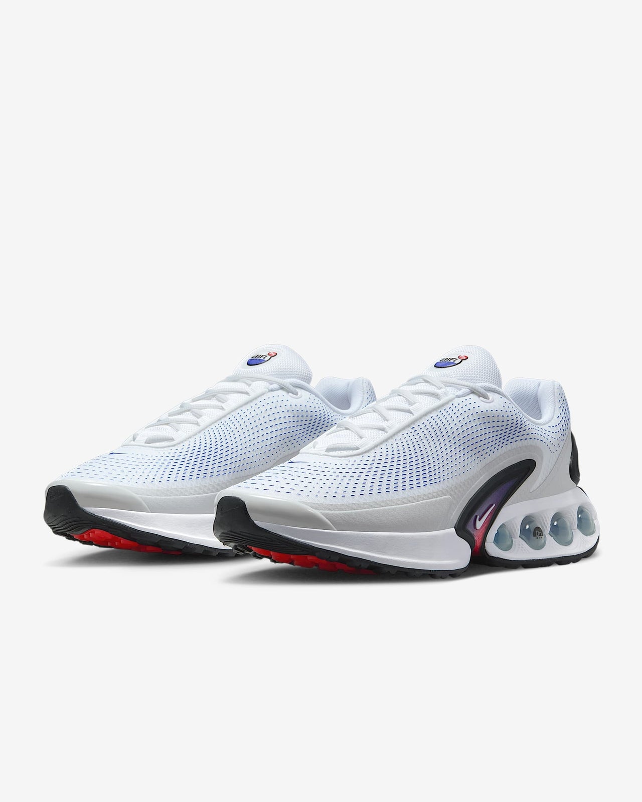 DV3337-104 Nike Air Max DN White Racer Blue Bright Crimson White (Men's)