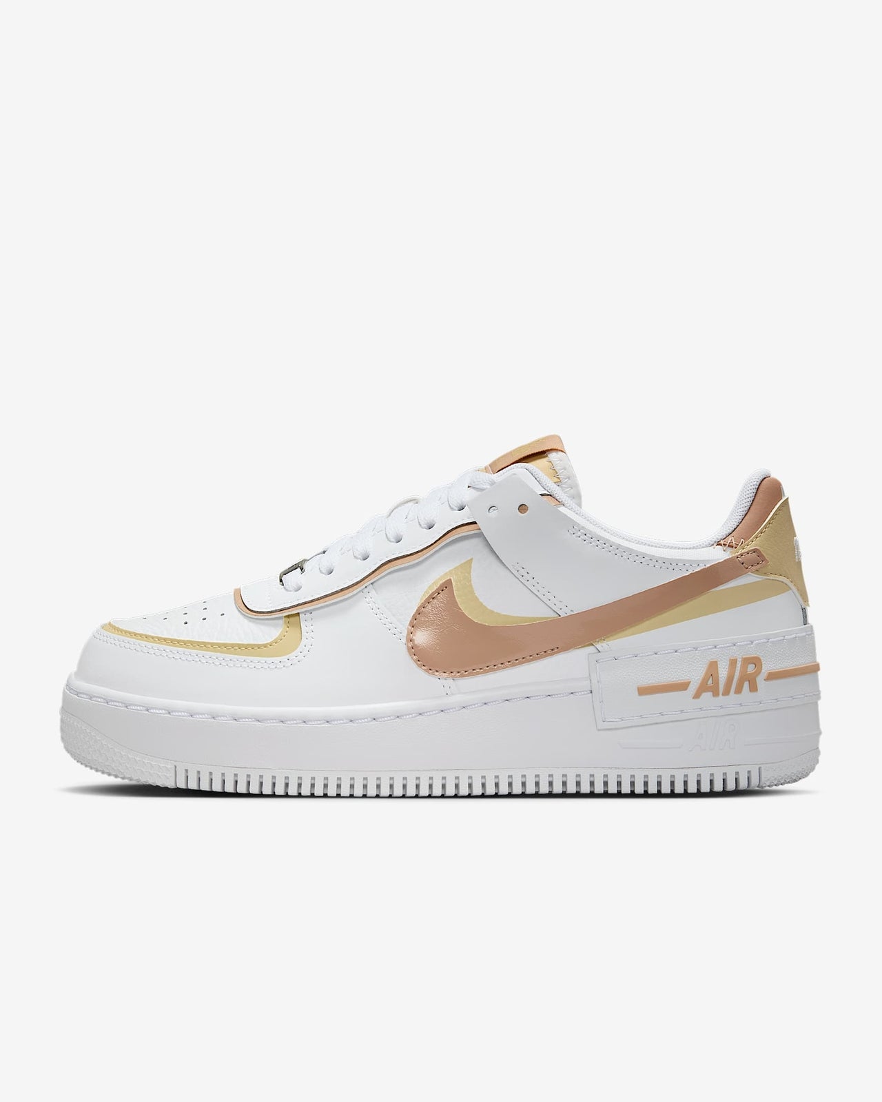 DZ1847-111 Nike Air Force 1 Shadow Shoes (Women's)