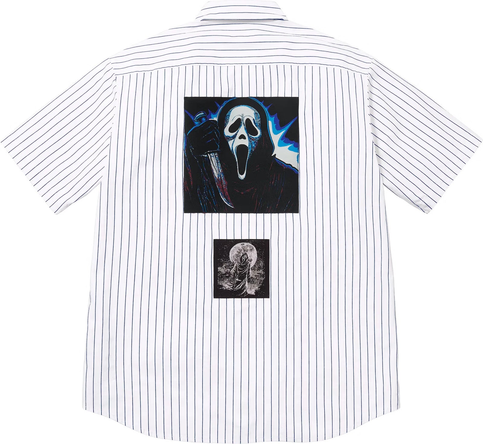 Supreme Ghostface S/S Work Shirt Stripe