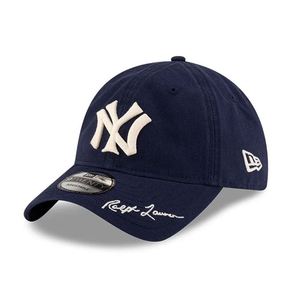 NEW ERA Polo Ralph Lauren x MLB 9Twenty Cooperstown New York Yankees "Navy