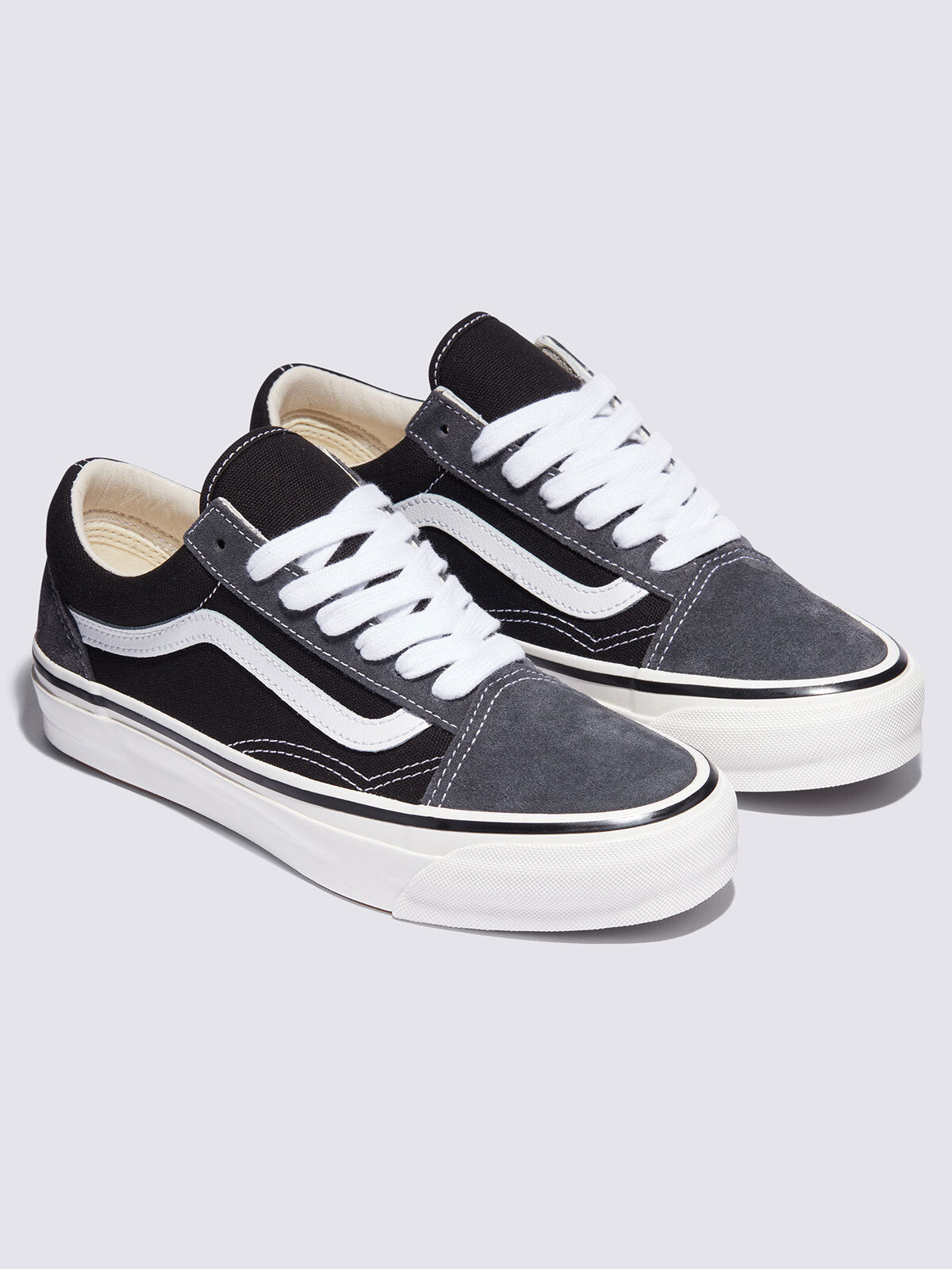 VN000D56239 Vans Premium Old Skool Suede Gray Black (Men's)