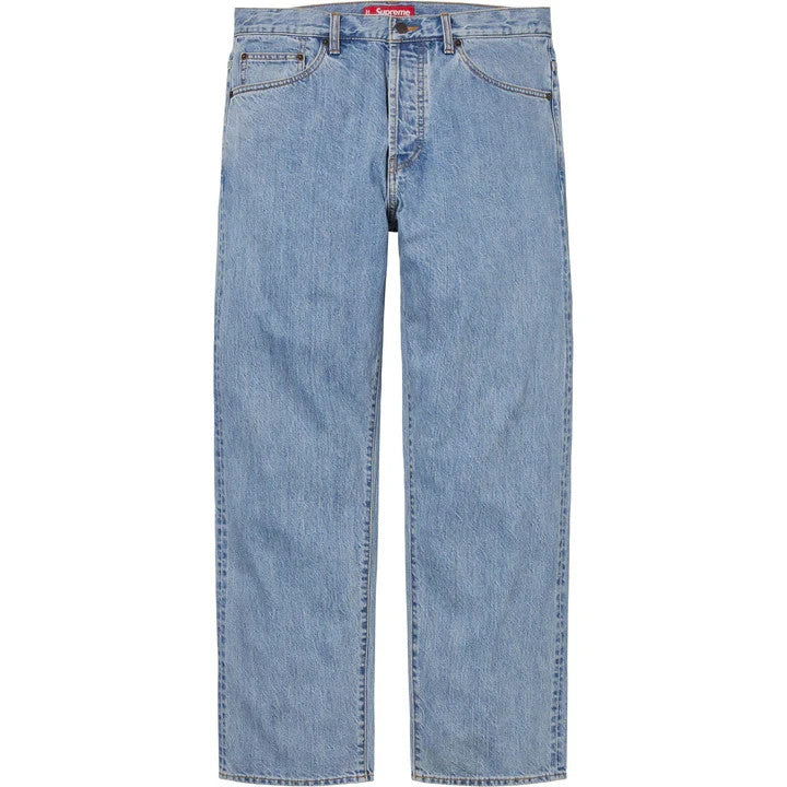 Supreme Regular Jean (25FW) Washed Indigo