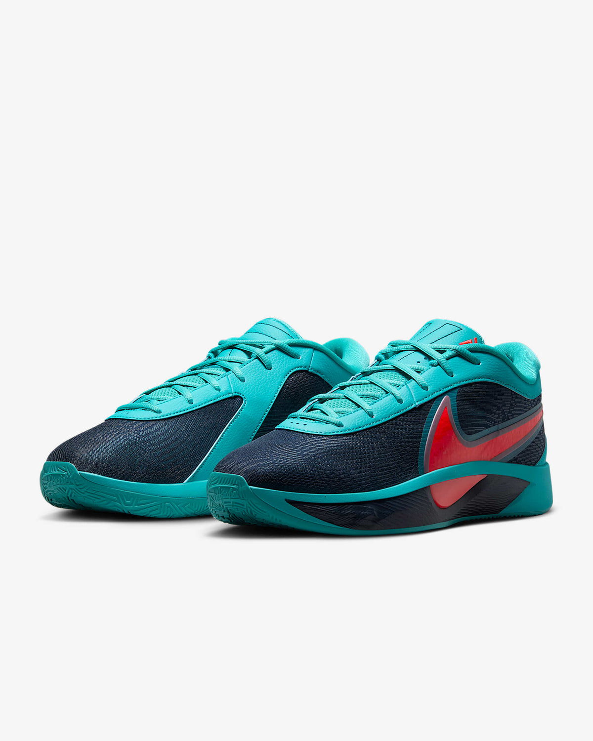 FJ7807-300 Nike Giannis Freak 6 Dusty Cactus Bright Crimson Obsidian (Men's)