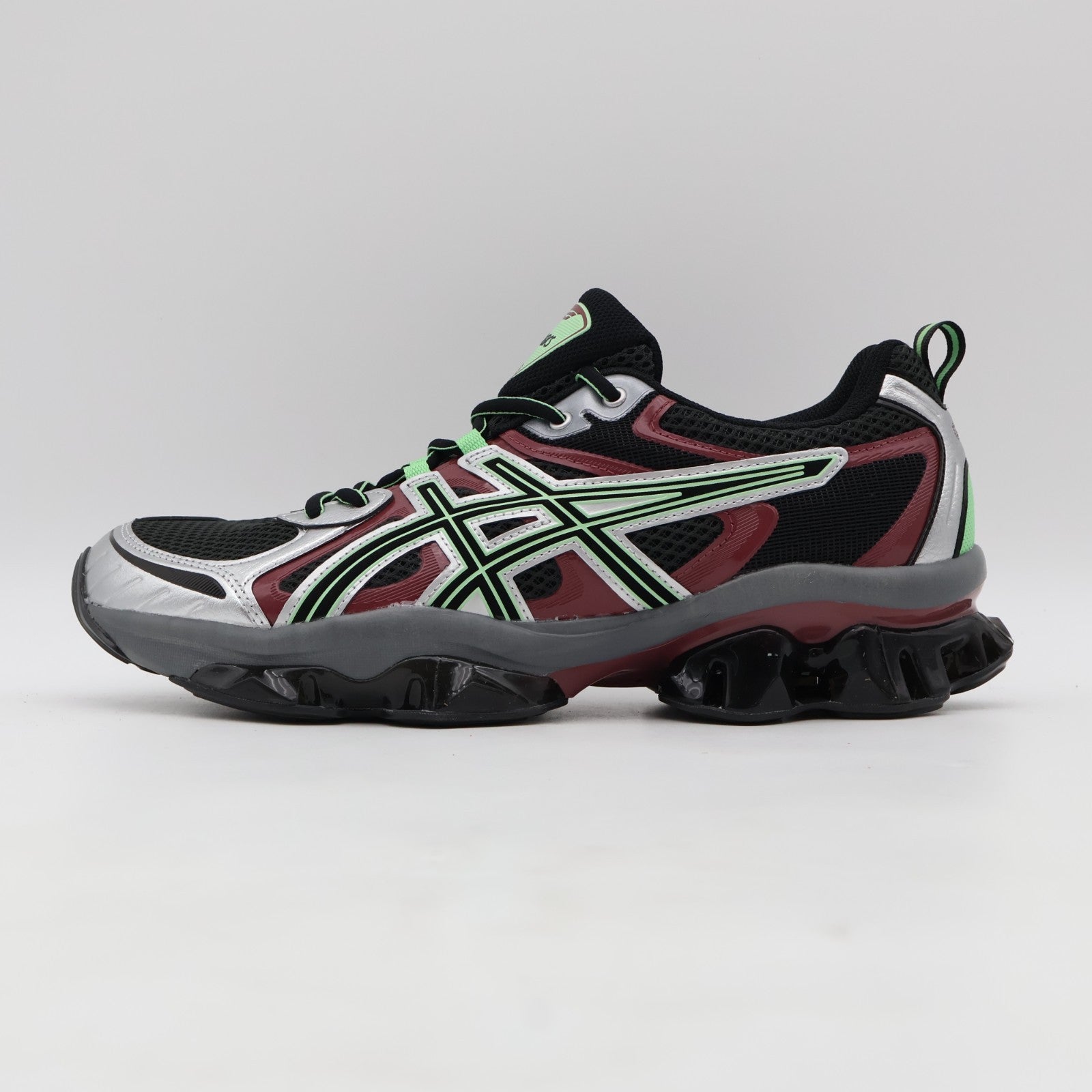 1203A270-027 Asics Gel-Quantum Kinetic Graphite Grey Brisket Red (Men's)