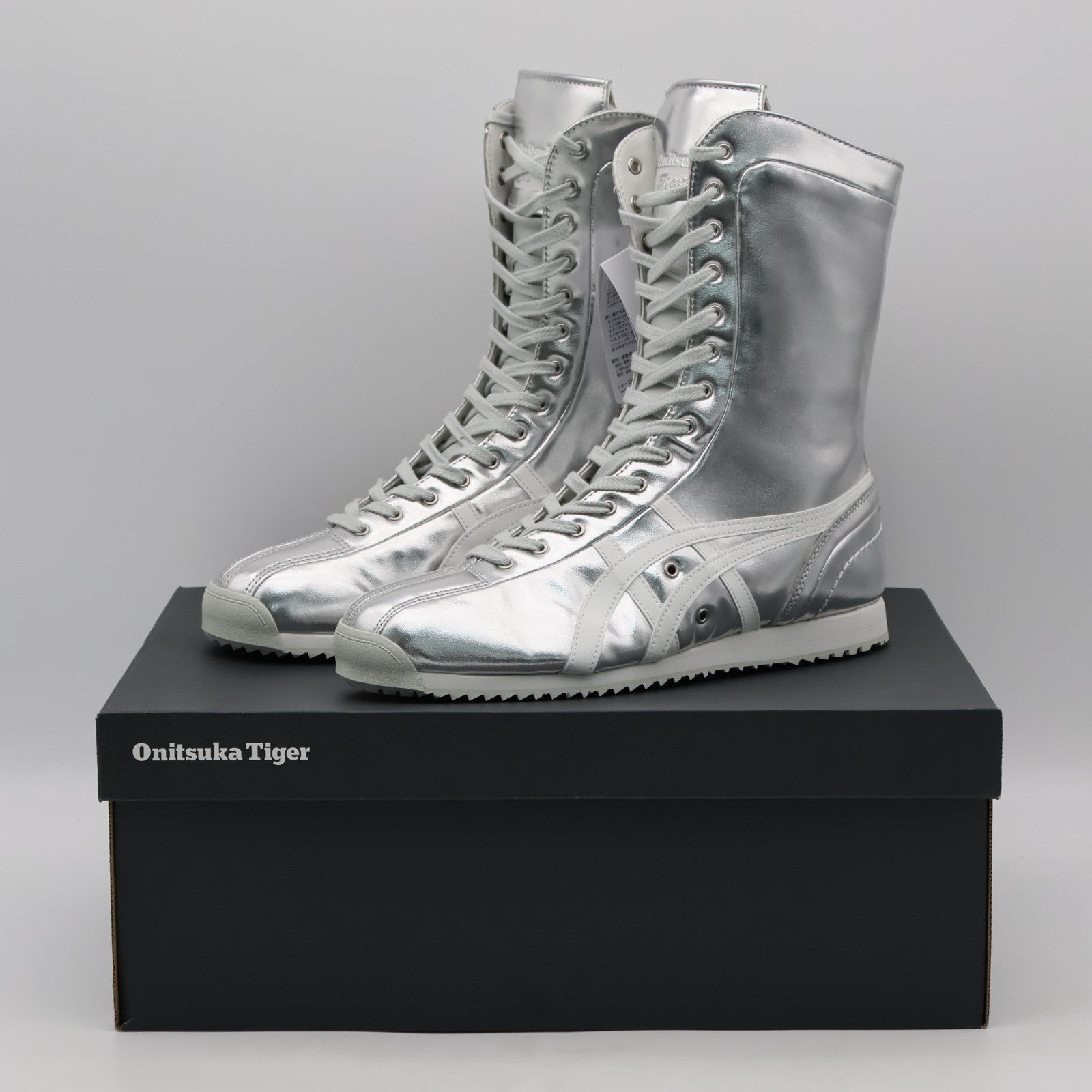 1183C454-020 Onitsuka Tiger Mexico 66 Boxing Pure Silver Off-White (Men's)