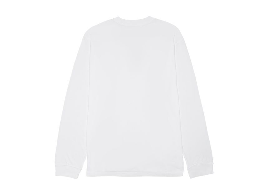 Supreme Small Box L S Tee White 24SS