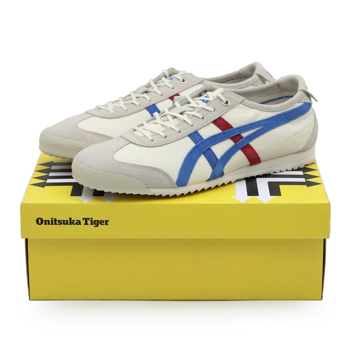 1183C015-104 Onitsuka Tiger Mexico 66 SD White Directoire Blue (Men's)