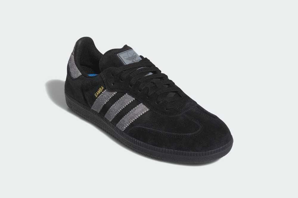 IH3348 adidas Originals Samba ADV Core Black Gray Four Gold Metallic (Men's)