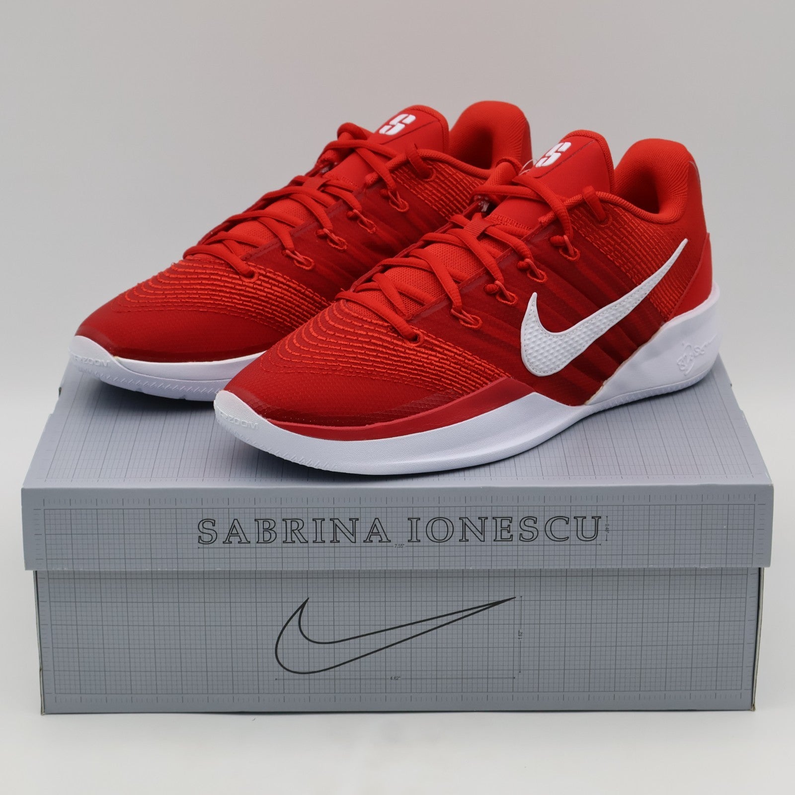 IQ9033-600 NIke Sabrina 3 EP University Red Track Red Bright Crimson (Women's)