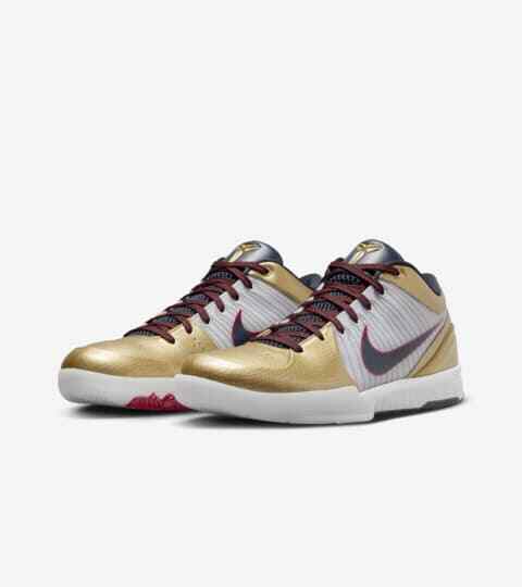 FQ3544-100 Nike Kobe 4 Protro Metallic Gold and Dark Obsidian (Men's)