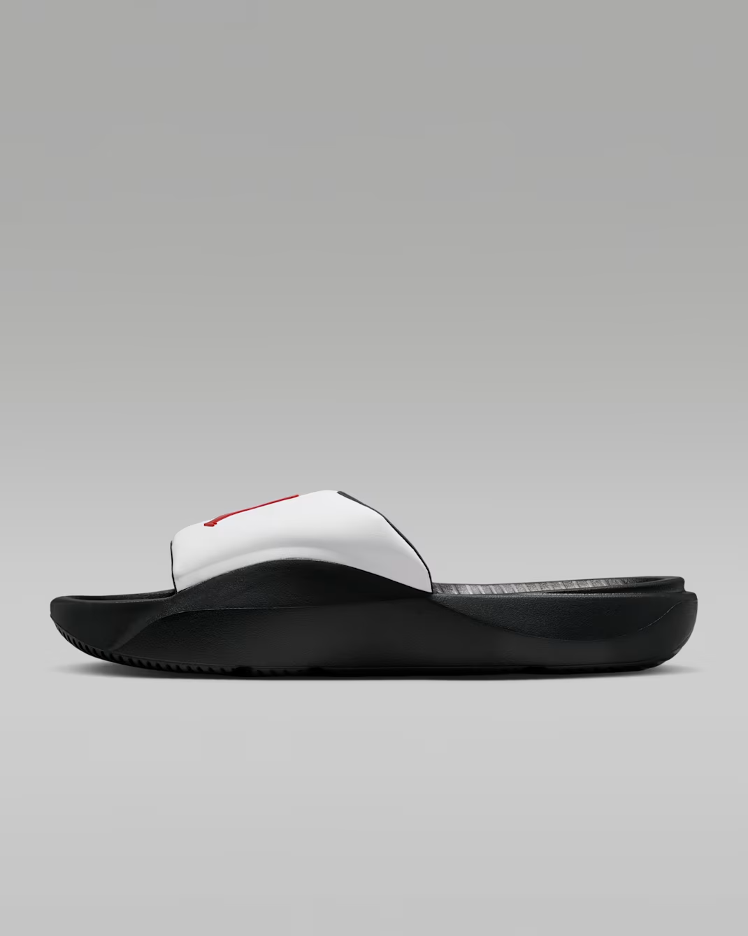 HF3263-101 Nike Jordan Franchise Slide White/Black/Gym Red (Men's)