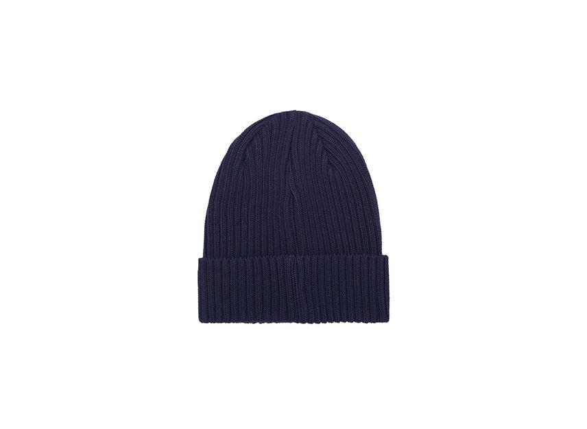 Supreme Overdyed Beanie Navy (24SS)
