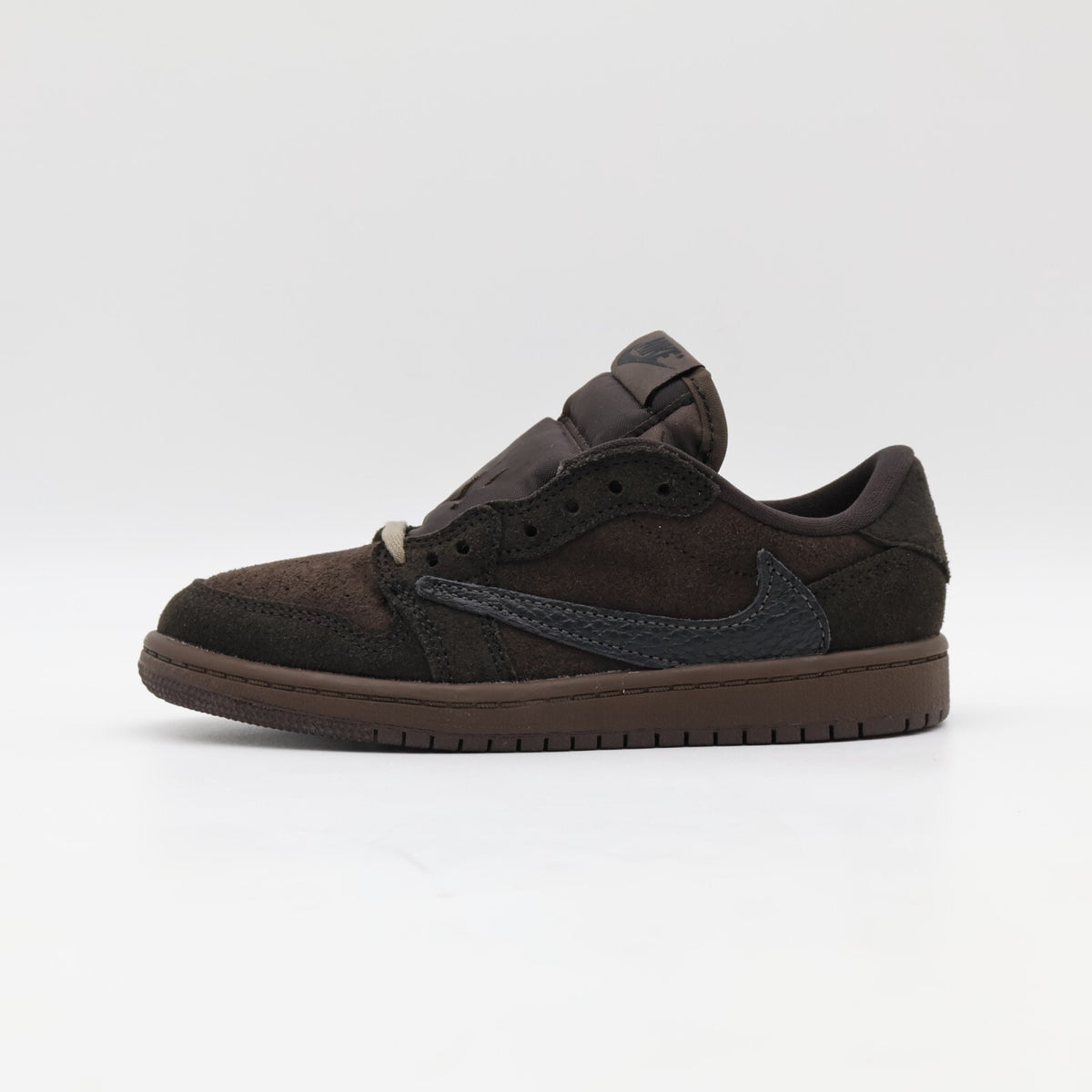 DO5442-202 Travis Scott Nike PS Air Jordan 1 Low OG SP Velvet Brown Dark (Kid's)