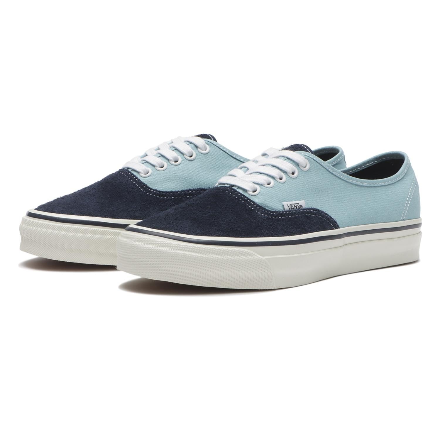 VN000EBNICO Vans Premium Authentic 44 Suede Canvas Dress Blue Aquatic (Men's)