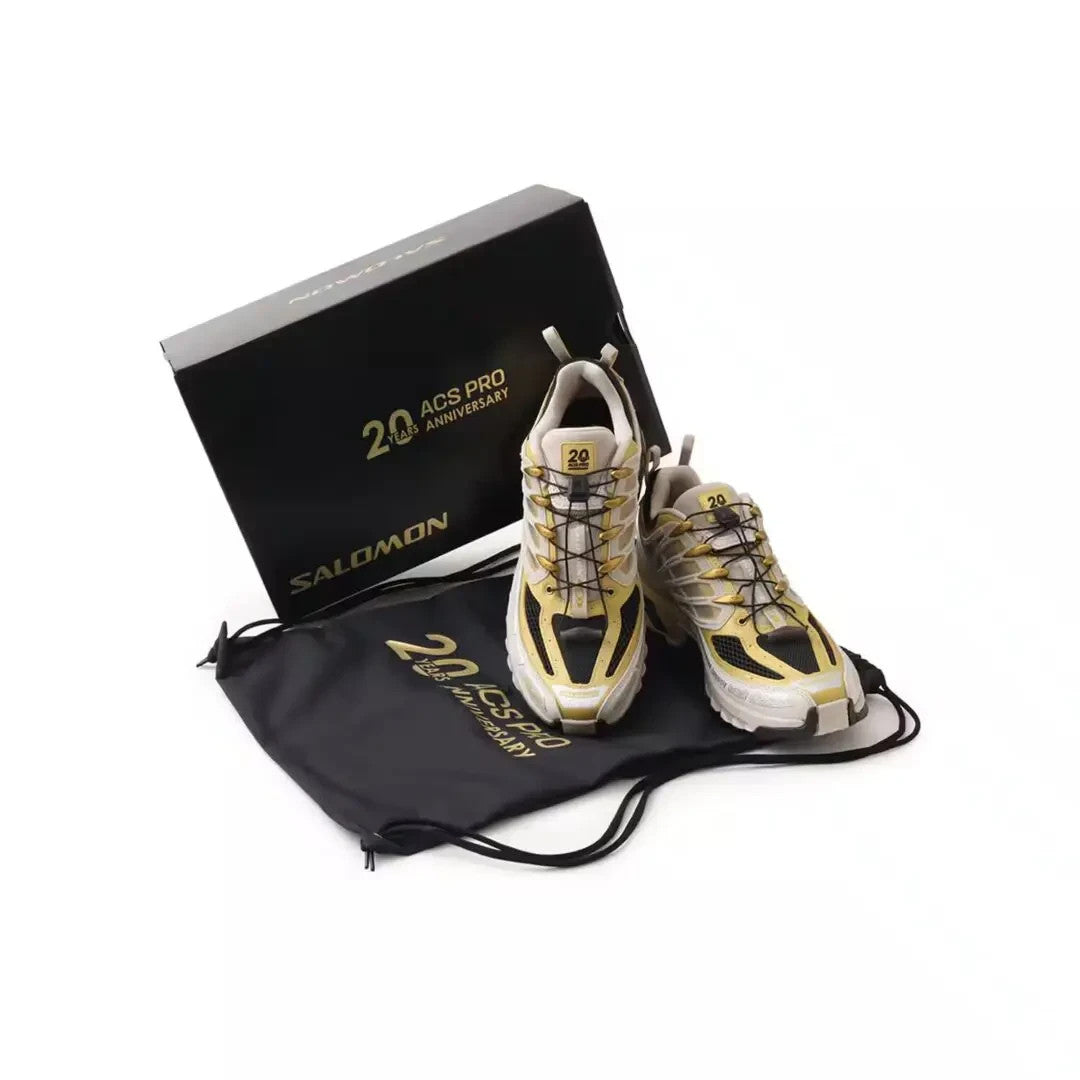 L49160800 Salomon ACS Pro 20 Years Anniversary Rich Gold Old Silver (Men's)