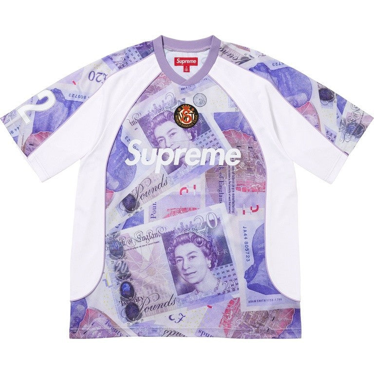 Supreme Pounds Soccer Jersey White