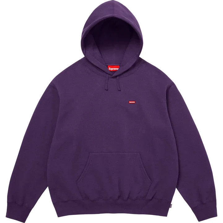 Supreme Small Box Hooded Sweatshirt Dark Purple