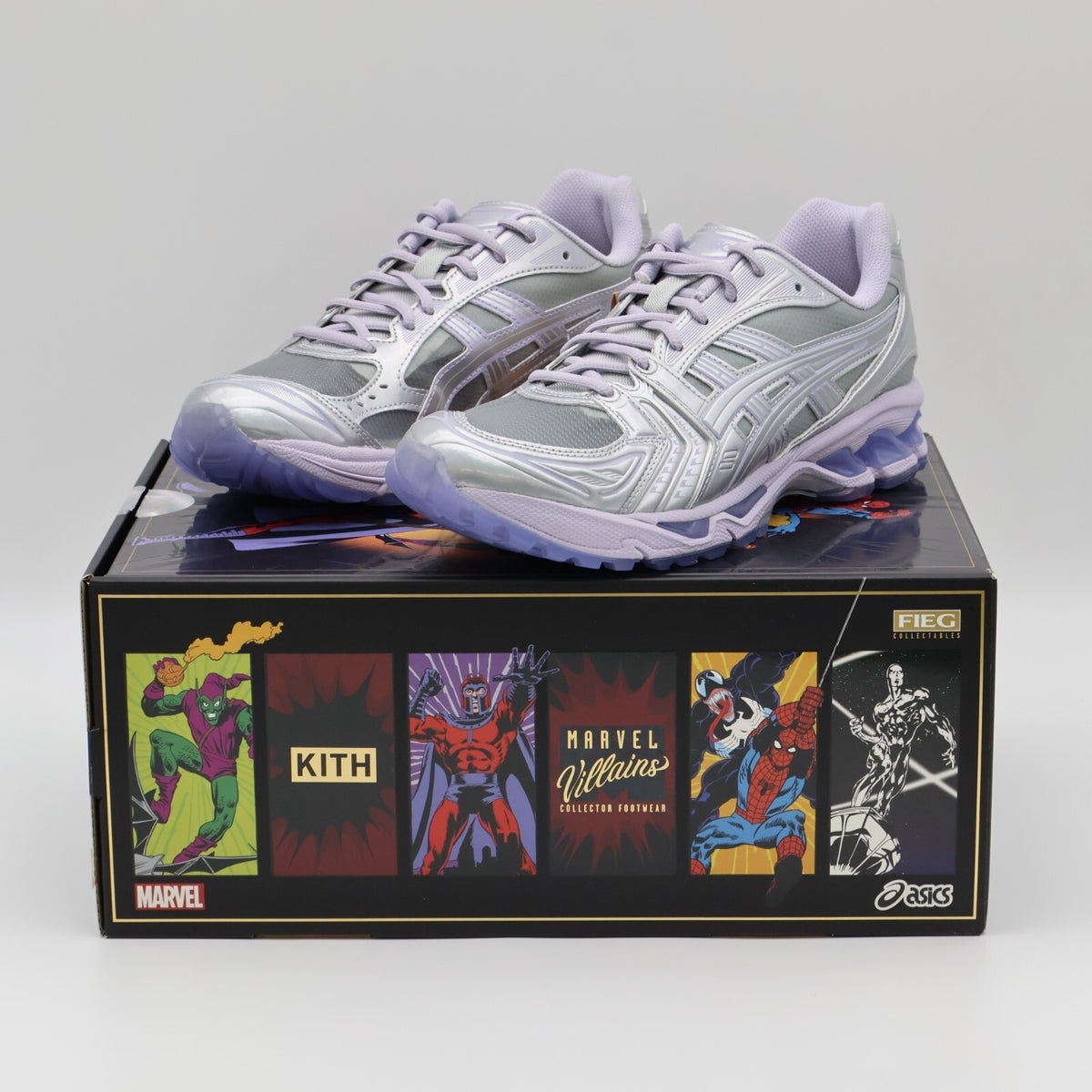 1203A661-020 KITH Marvel Super Villains Asics Gel-Kayano 14 Silver Surfer (Men's