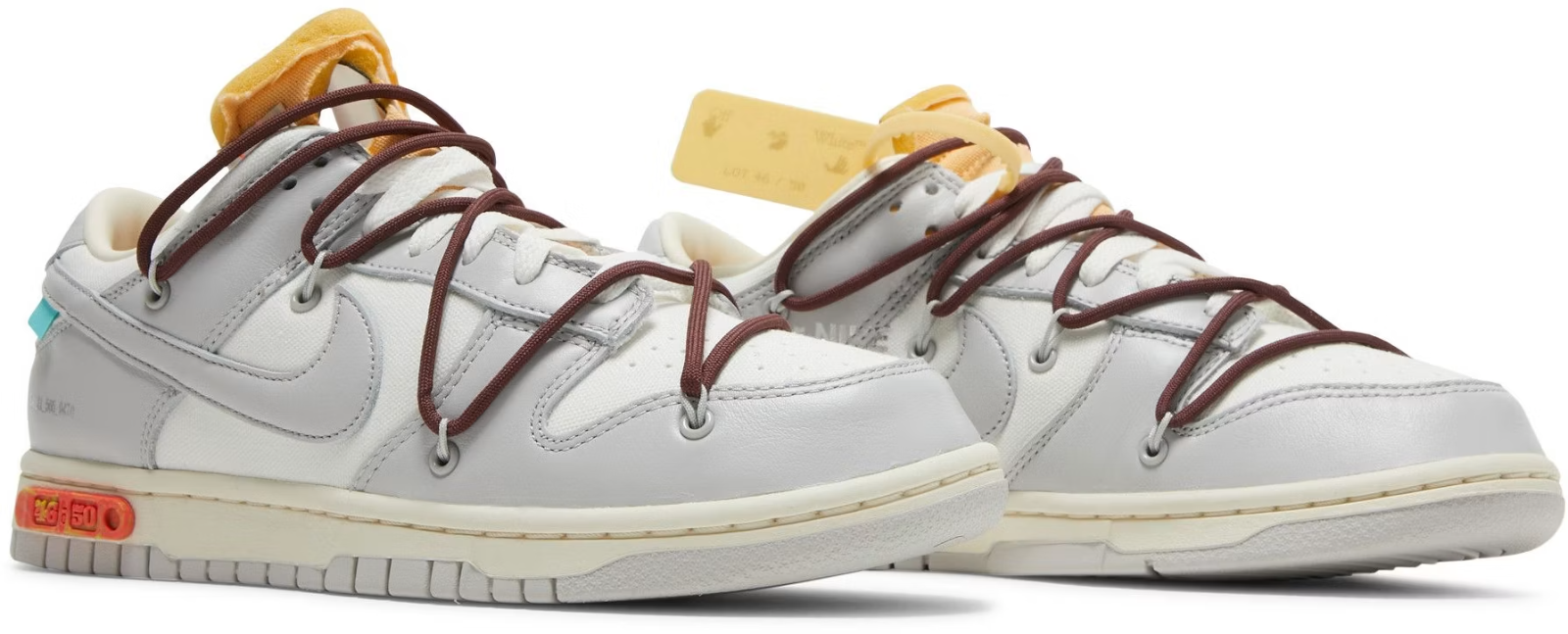 DM1602-102 Off-White à Nike Dunk Low 1 of 50 "Lot.46" (Men's)