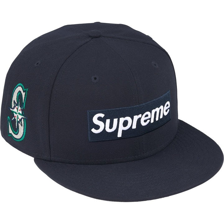 Supreme MLB New Era Teams Box Logo Seattle Mariners Navy