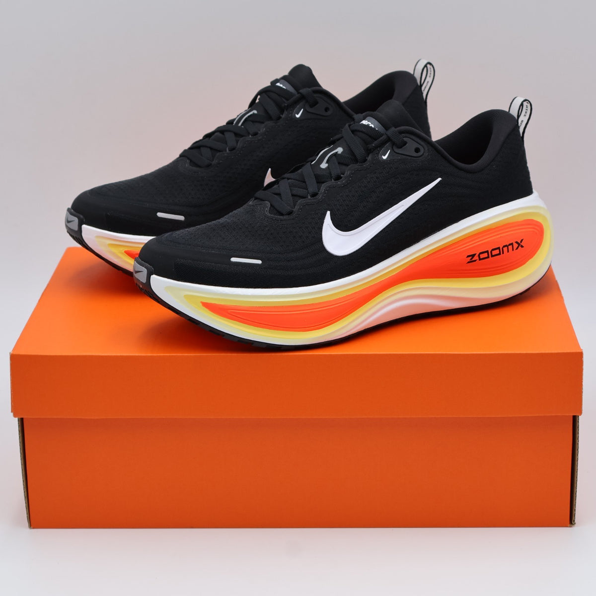 HV8150-009 Nike Vomero Plus Black Bright Crimson White (Men's)