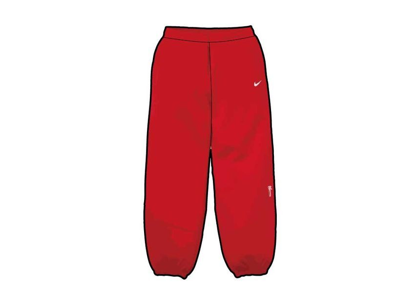Supreme x Nike Sweatpant Red
