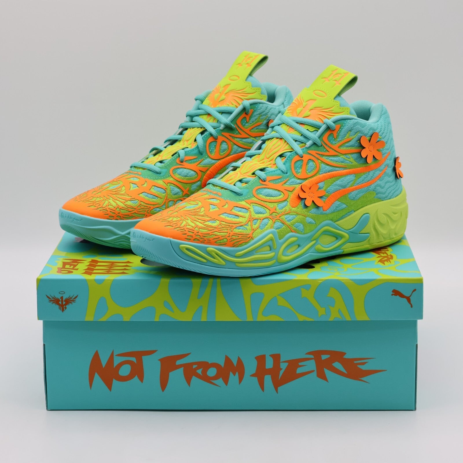 310776-01 Scooby-Doo à Puma MB.04 Aquatic Lime SmashHeat Fire (Men's)