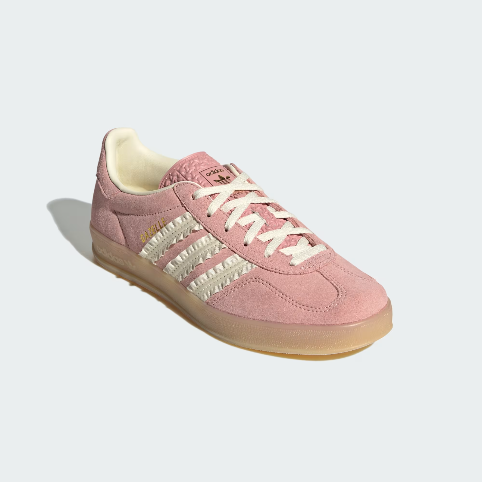 JS1413 adidas Originals Gazelle Indoor Wonder Mauve Crew White Gum 3 (Women's)