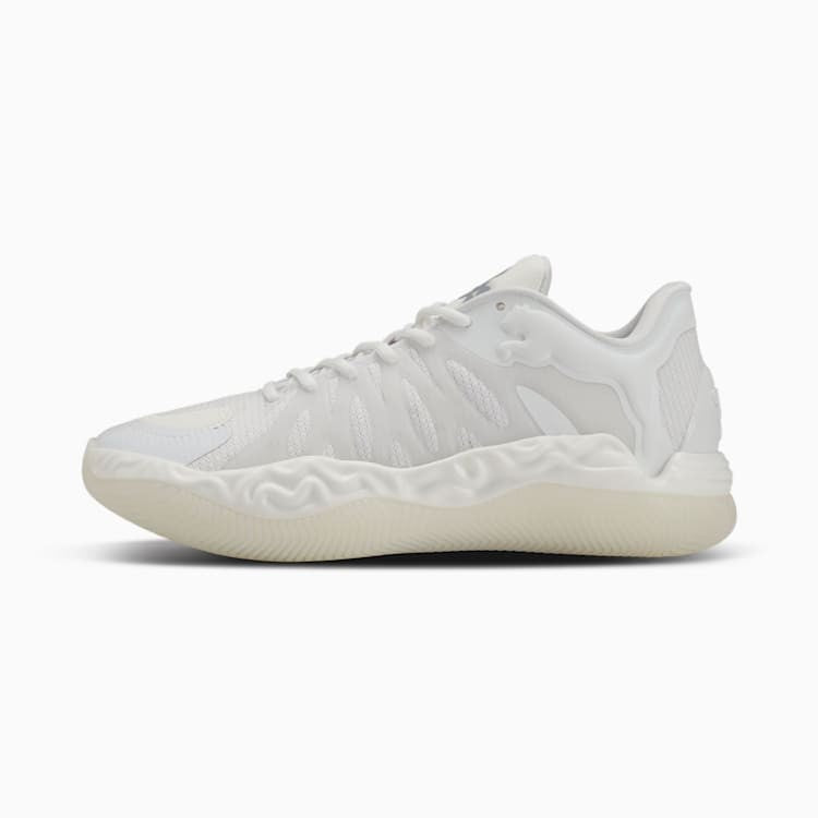 314098-02 Puma Hali 1 Team PUMA WhiteVibrant Silver (Men's)