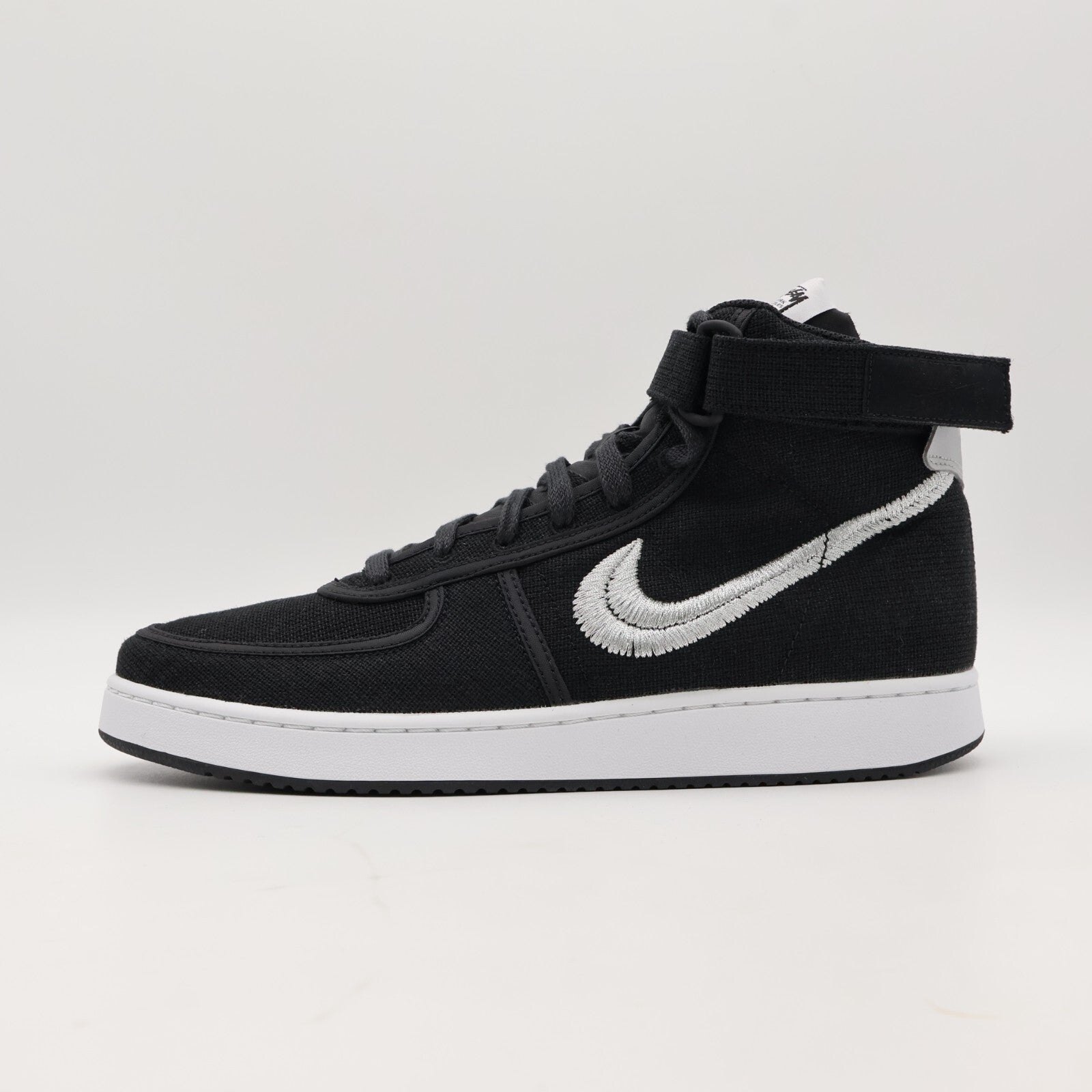 DX5425-001 Stussy Nike Vandal High Black Silver White Green (Men's)