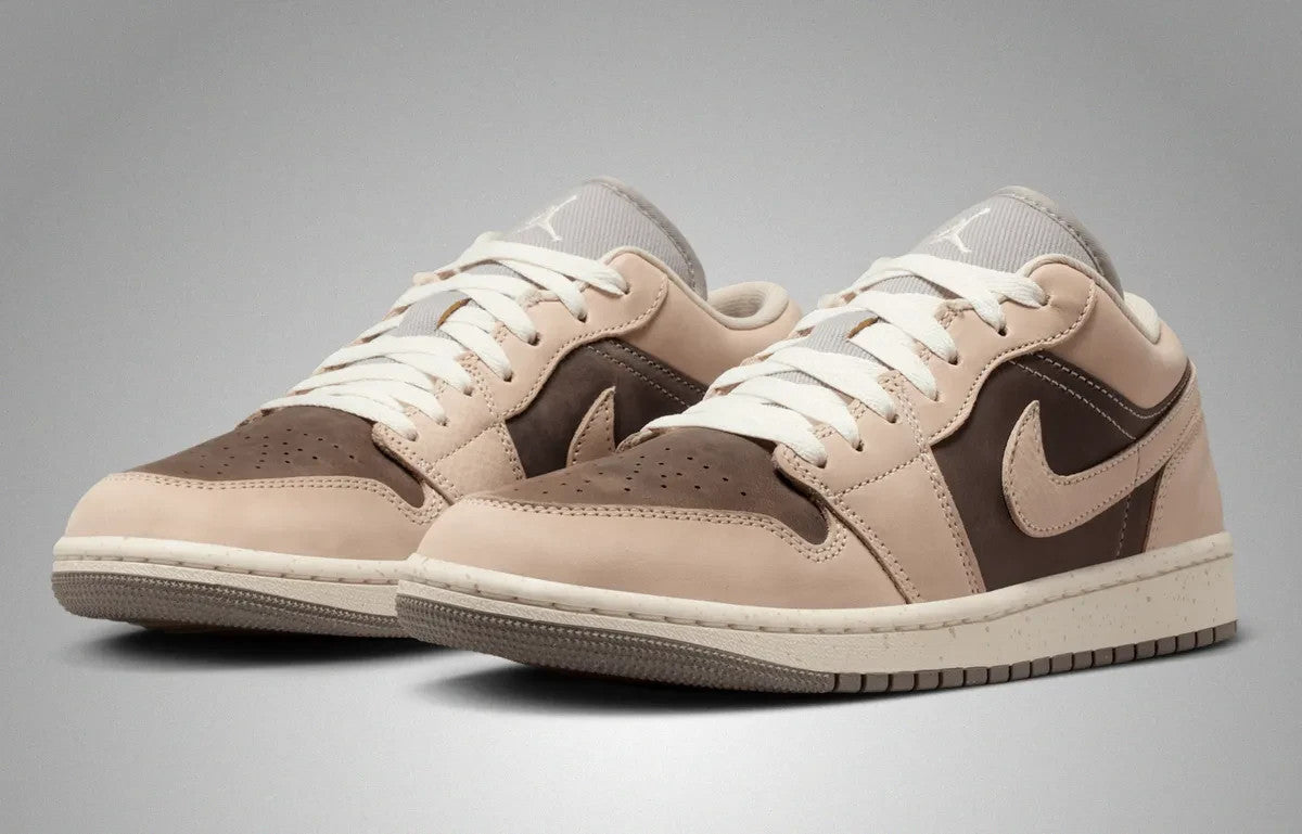 IB7011-001 Nike Air Jordan 1 Low Enigma Stone (Women's)