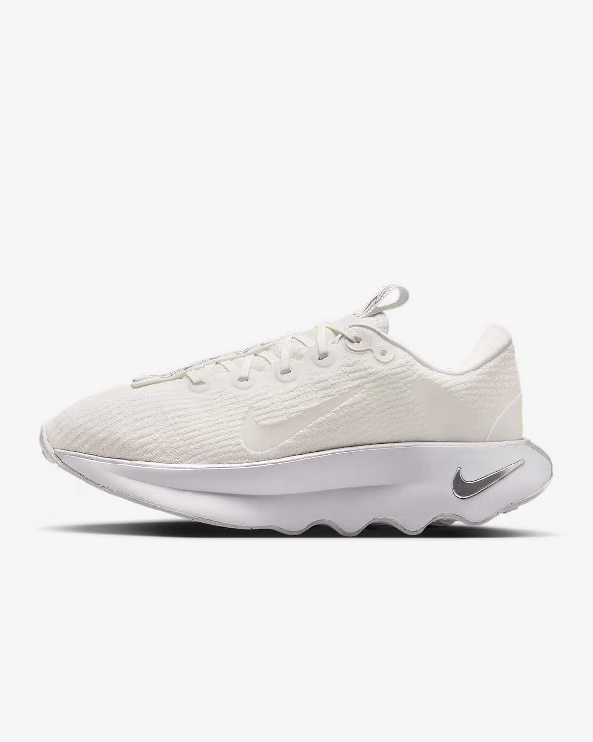 DV1238-111 Nike Motiva Summit White White Metallic Silver Summit White(Women's)