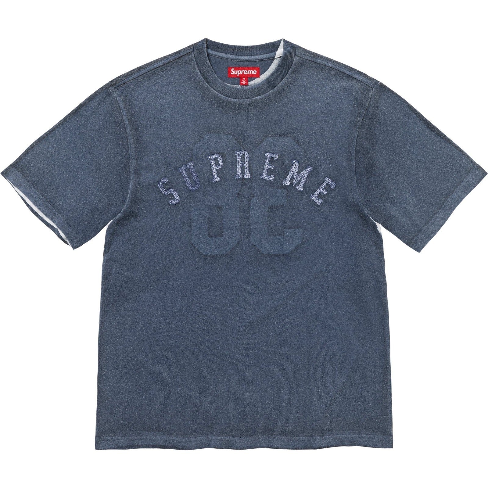 Supreme Overprint S/S Top Navy