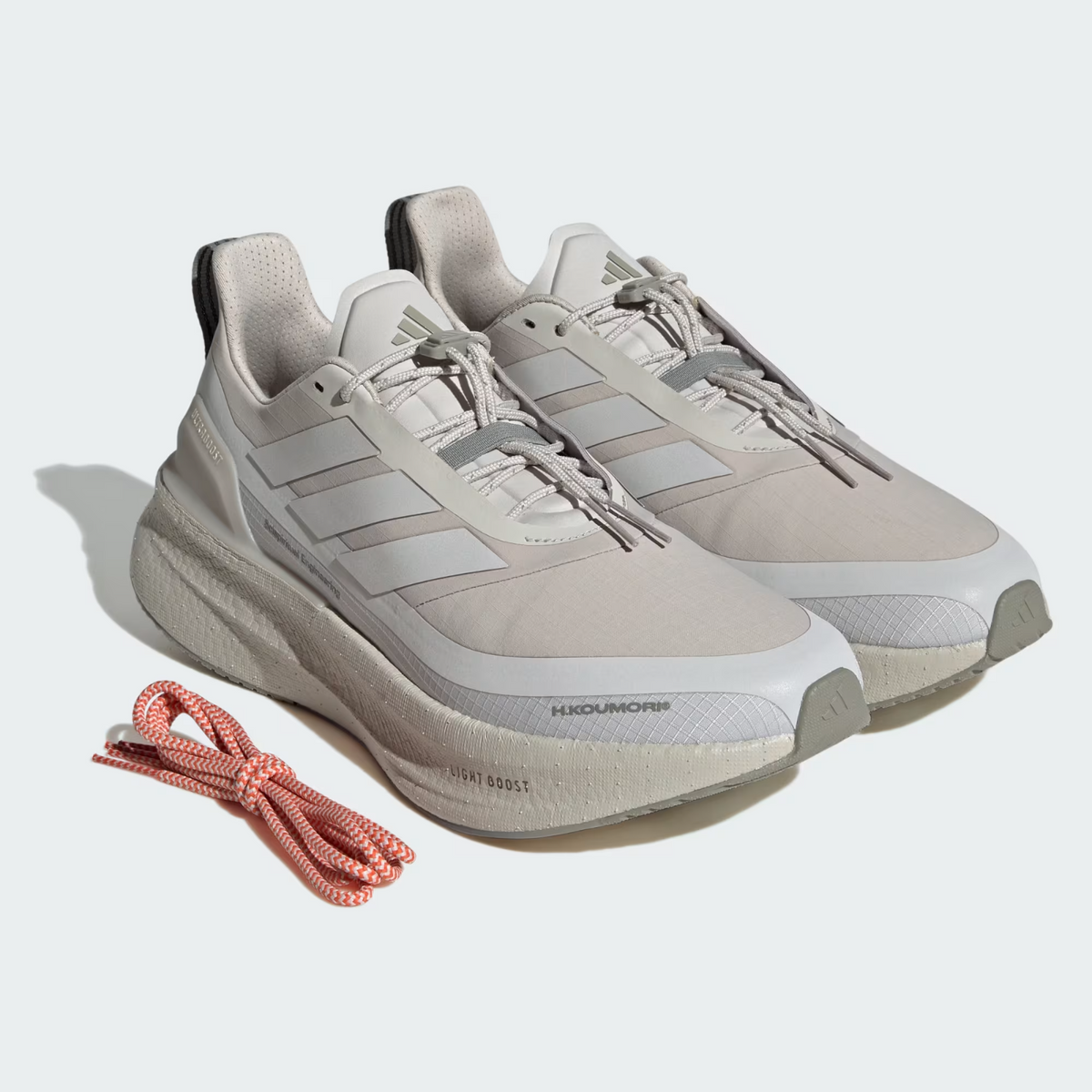 JQ5387 Hermanos Koumori adidas Ultra Boost 5.0 Beige Grey One Silver (Men's)