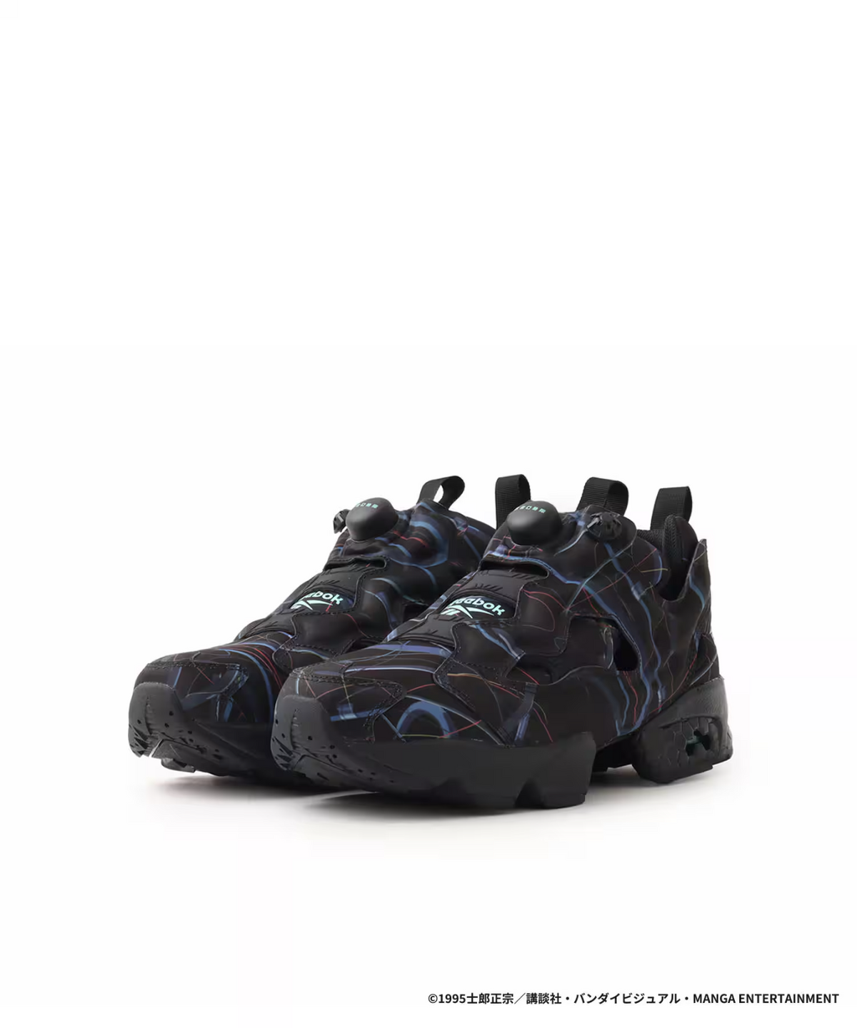 100249524 atmos Ghost in the Shell à Reebok Instapump Fury 94 Black (Men's)