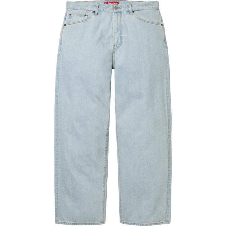 Supreme Baggy Jean (25FW) Light Washed Indigo
