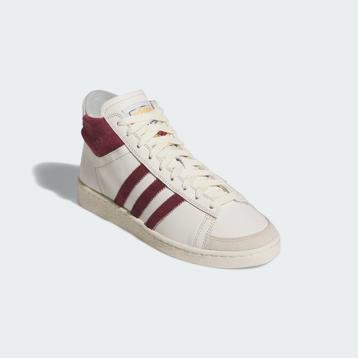 JR4891 Mark Gonzales adidas Originals Jabbar Hi Chalk White Shadow Red (Men's)