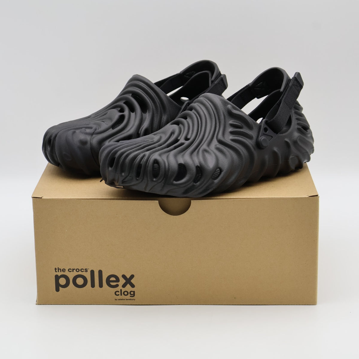 207393-001 Salehe Bembury x Crocs Pollex Sasquatch Black Onyx Dark Noir (Men's)