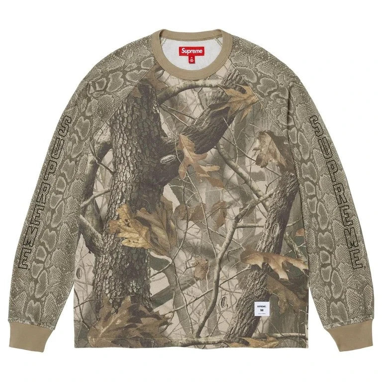 Supreme Wildlife Camo Raglan L/S Top Realtree Hardwoods Camo