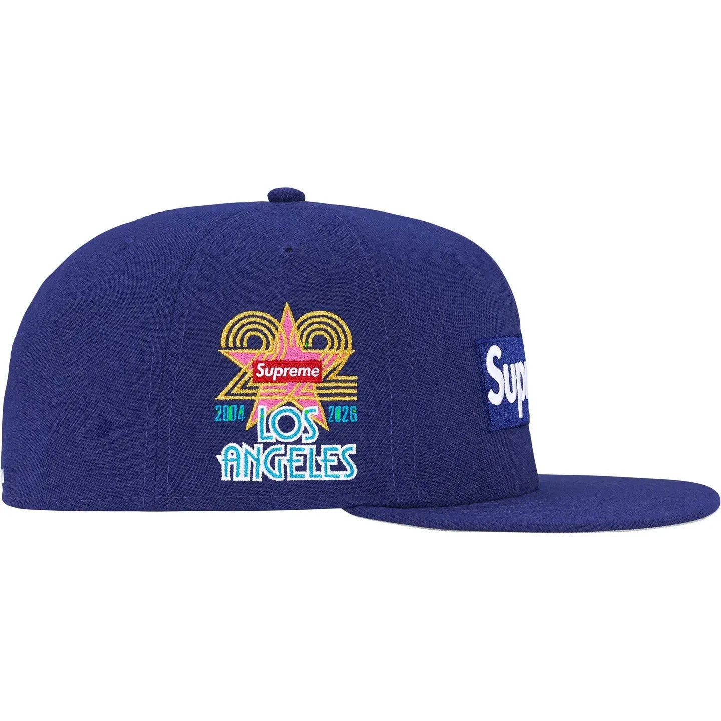 Supreme Shop Box Logo New Era (Los Angeles) Light Navy