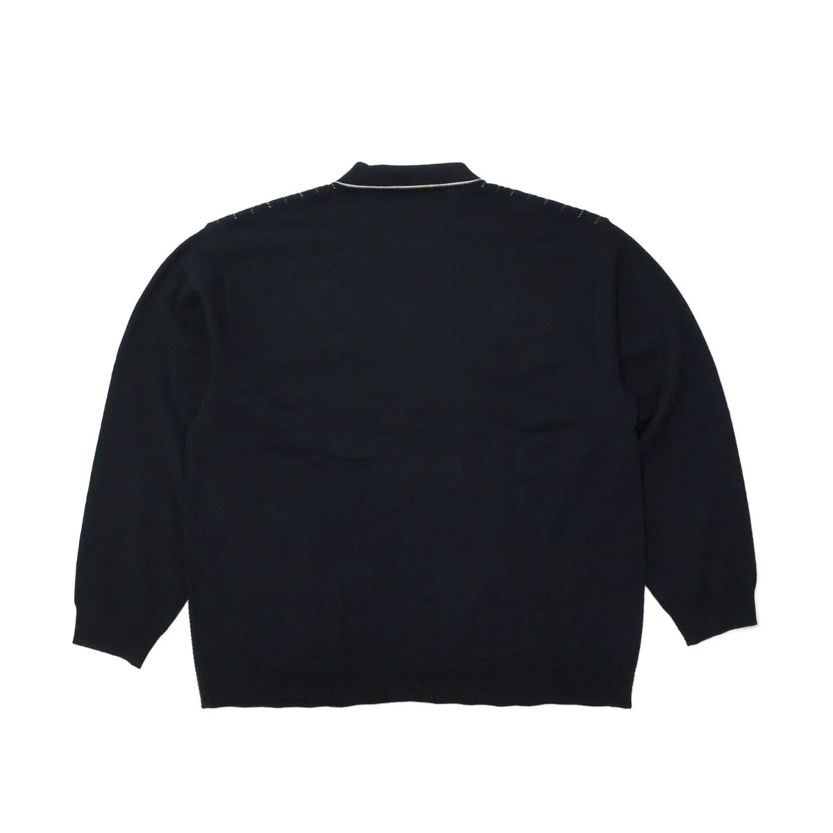 Supreme Herringbone Cardigan Black