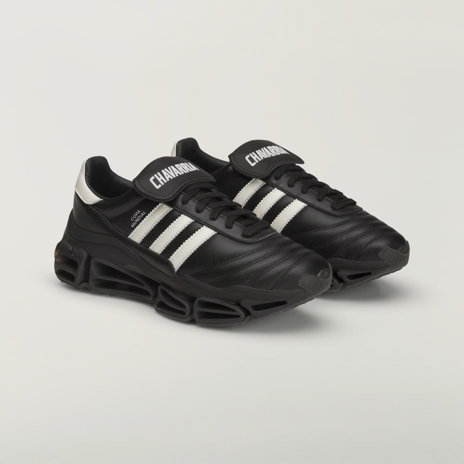 KZ8743 Willy Chavarria à adidas Megaride Copa "Core Black/Off White" (Men's)